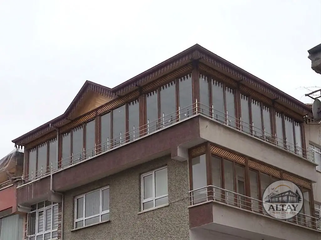 Jaluzili Isıcam Katlanır Sistem